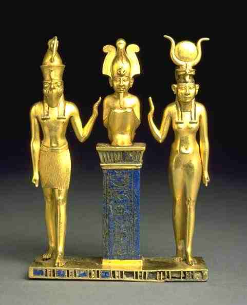 Osiris, Isis and Horus