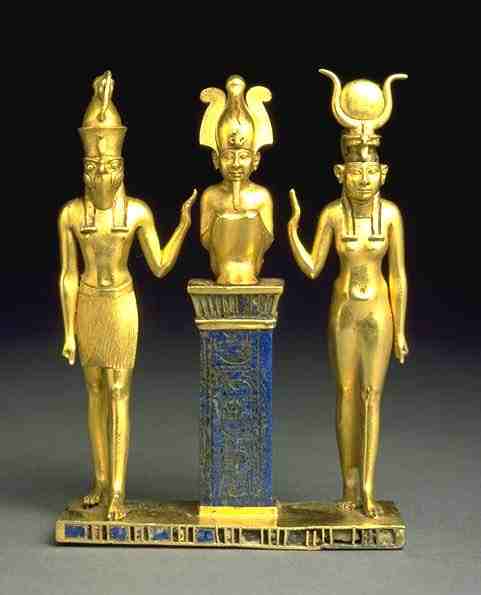 Osiris, Isis and Horus Osiris, Isis and Horus